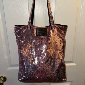 Victoria’s Secret pink sequin tote